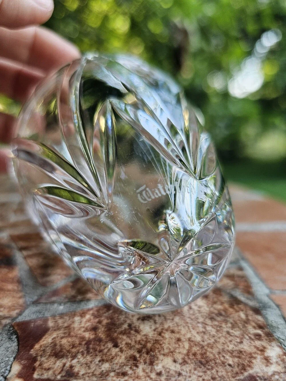 Waterford Posey Attendant Crystal Bud Vase 4.25